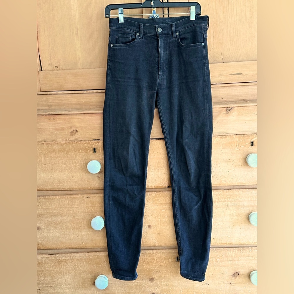 COS. Faded Black Skinny Fit Jeans. 29. High Rise